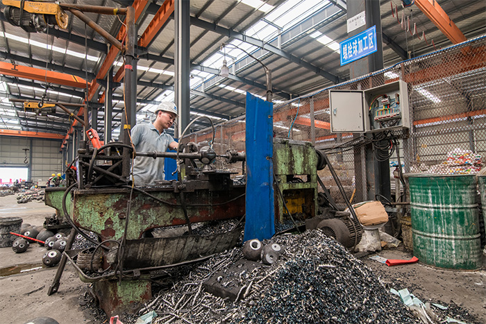 仙桃网架配件车间